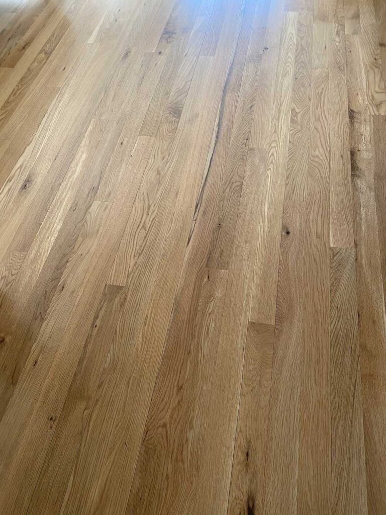 Close up of wood floor