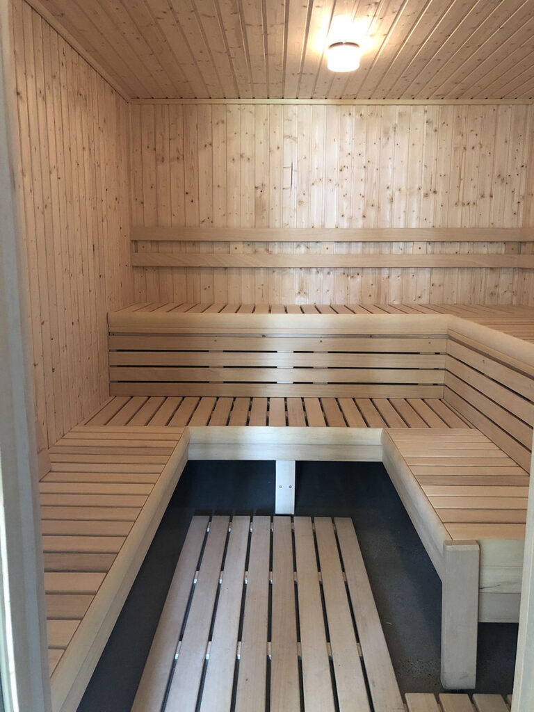 Sauna at Brooklin Shore Front