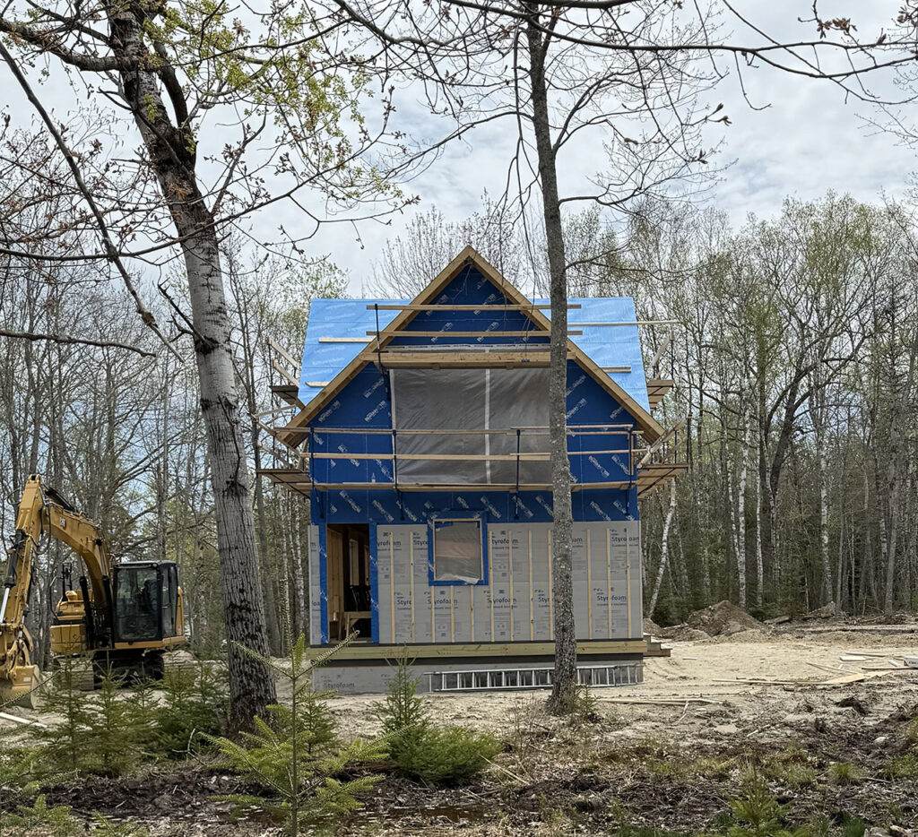 Eggemoggin Reach home, side view