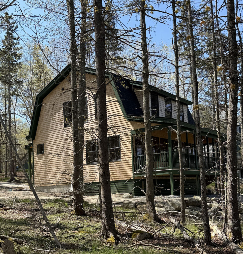 Side view of Pressey Village Home